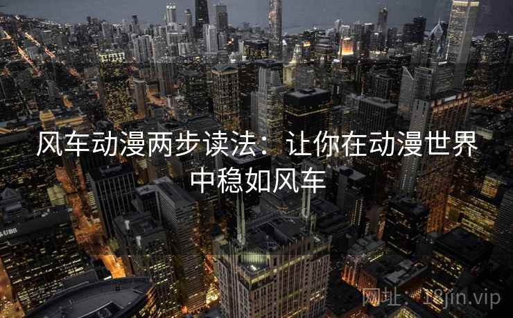 风车动漫两步读法：让你在动漫世界中稳如风车